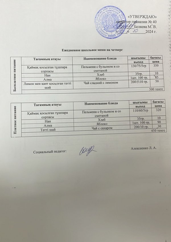 Ежедневное меню 10.10.24 г.